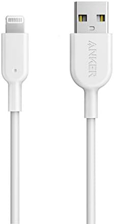 Anker iPhone充電ケーブル PowerLine II ライトニングケーブル MFi認証 iPhone 12 / 12 Pro / 11 / SE(第2世代) iPad 各種対応 (0.9m ホワイト)