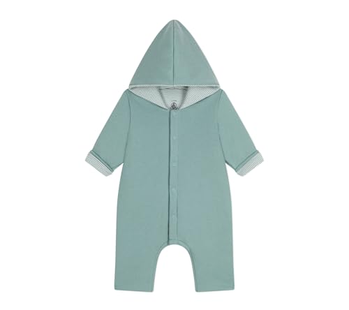Petit Bateau A0BMV Langarm-Overall Unisex Baby Paul 0 Monate