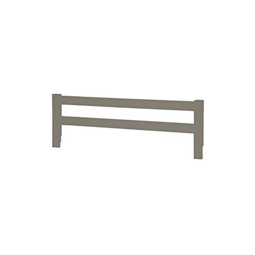CC KITS Wooden Safety Bed Side Guard Rail for Toddler, Kids and Children’s Beds (Ash Grey)