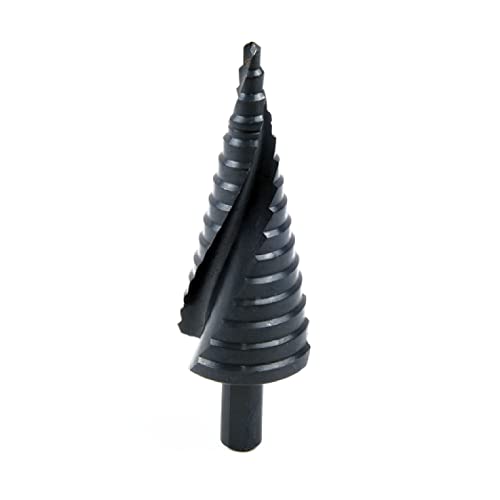 Broca escalonada de acero HSS 4-32 mm con vástago triangular miniatura 1