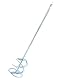 QWORK rührstab bohrmaschine, mörtelrührer sds, Mörtelmischkorb, für Klebstoffe, Farbe, Zement, Beton, Kleber, 80 mm x 400 mm