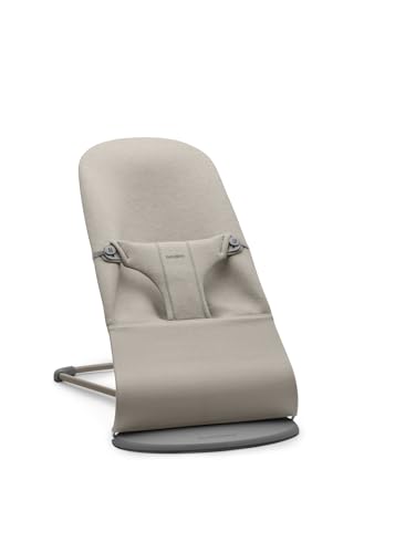 BabybjöRn Bouncer Bliss, Maglia 3D, Grigio Sabbia-image