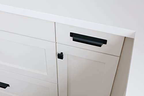 Top Knobs Barrington Channing 5" Center Cup Pull Finish: Flat Black #TOP5