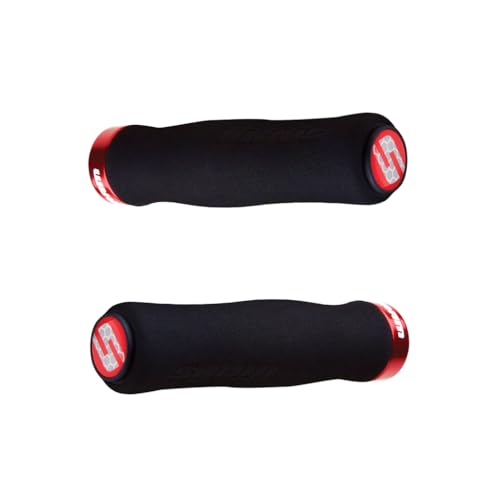 Juego De Puños Sram Espuma 129 Mm Negro/Rojo