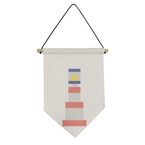 Bandera de lona de torre de vela para dar vida a paredes vacías con estilo marinero