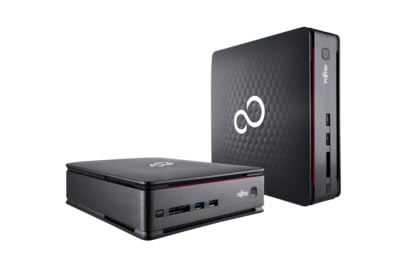 Fujitsu Esprimo Q920 Tiny Mini Intel Quad Core i5 256GB SSD Festplatte 8GB Speicher Windows 11 Pro Business Desktop Computer Mini PC (Generalüberholt)