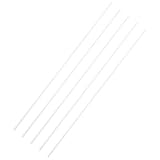 HINTRMENT Lot de 5 Barres de Four en Corindon 2mm X 20cm pour Poterie et Bijoux Céramiques...