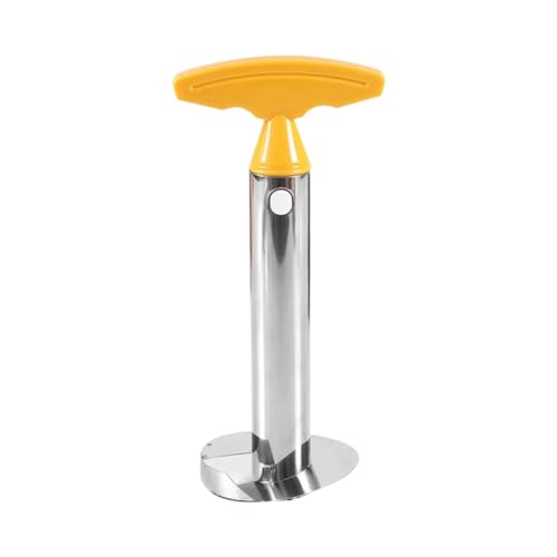 Yarryuter Ananasschneider, Schäler, Ananasschäler, Ananasschäler, Messer, Edelstahl, Küche, Obstwerkzeuge, Kochutensilien, Küche, Gelb Yarryuter Ananasschneider, Schäler, Ananasschäler, Ananasschäler, Messer, Edelstahl, Küche, Obstwerkzeuge, Kochutensilien, Küche, Gelb