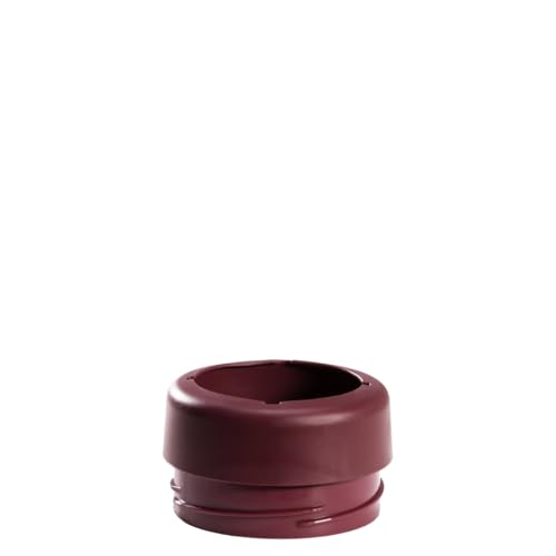 Image of HydroJug Slim Can Cooler 12 oz, Stainless Steel Can Holder, Merlot