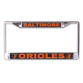Baltimore Orioles Laser Chrome License Plate Frame