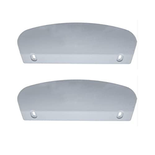 ELECTROTODO tirador blanco puerta compatible con frigorífico Fagor, Edesa, Aspes, | 2 Unidades