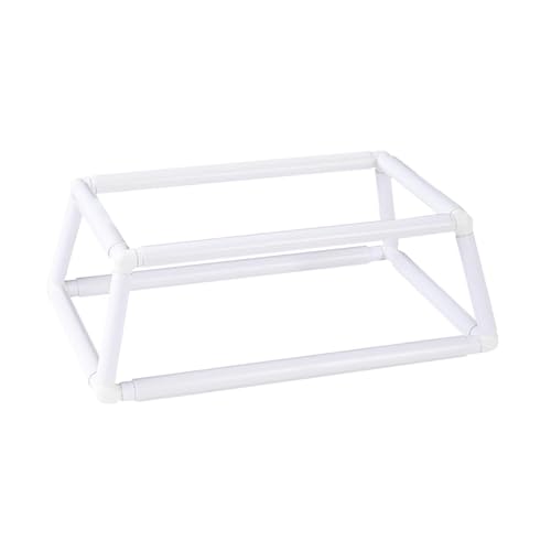 Soporte de bastidor de bordado para bordar en el sofá con este bastidor de regazo cómodo 4