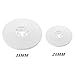 YRDQNCraft Spool Pin Cap 2PCS Set for Most of Brother, Babylock and Some Bernina, White, Simplicity Sewing and Embroidery Machines -2 Different Sizes of Replacement Spool Cap (35 and 25mm)