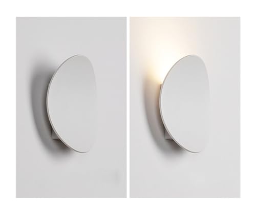 Lámpara de cabecera para lectura, aplique interior moderno de 7W con luz cálida antirreflejos 4