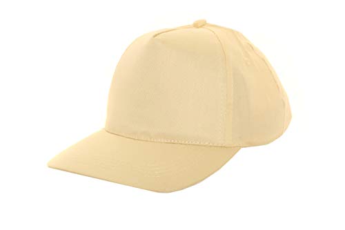 Black Jungle Casquette de baseball classique à 5 panneaux en coton Unisexe - Beige - Small/X-Large Cover