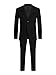 JACK & JONES Herren Jprfranco Suit Noos Business Anzug Hosen Set, Schwarz, 50 EU