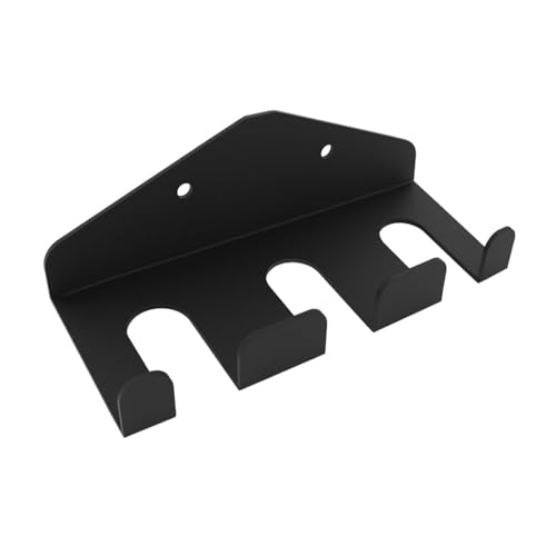 Menolana Barbell Storage, Fitness Barbell Vertical Hanging Rack Wall Mount Barbell Holder, Store 3 Bar, Strong and Sturdy