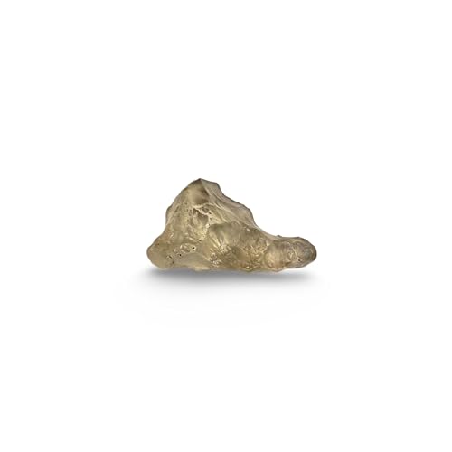 Image of Libyan Desert Gold Tektite 7.18g, Extremely Rare Meteorite Impact Glass, 1pc 31mm A-Grade Natural Specimen, Found in Only in Egypt ID#R
