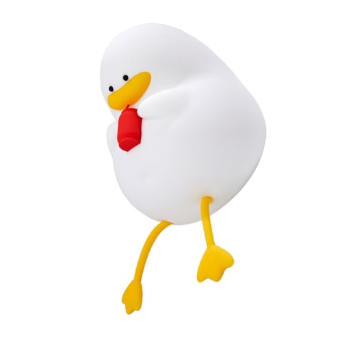 Lámpara de Mesa Silicona Pato Recargable Luz de Noche