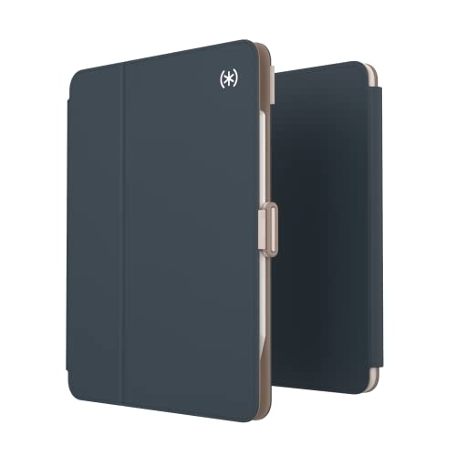 Speck iPad Pro 4th Generation Case - Hard Back Case for Apple iPad Pro 11-inch (2022) - Slim Multi Range Stand, Apple Pencil Holder, Drop Protection, Camera Shield - Balance Folio Almond Milk/Mocha by Speck - Image 7