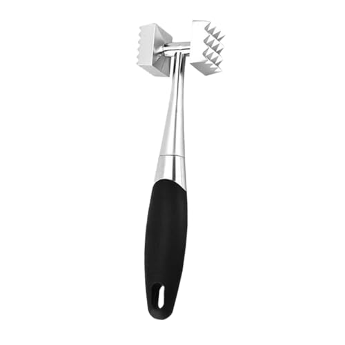 HOLIDYOYO Martillo de Carne Cocinero aleación de Zinc Herramienta de ablandador de Carne bife Accesorios para Asar a la Parrilla Martillo de Doble Cara Martillo ablandador el plastico