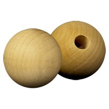 Wood Ball Dowel Caps-Bag of 100