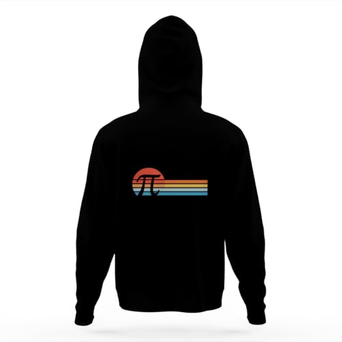 Vintage Happy Pi Day Funny Math Geeks Retro Gift Hoodies for Teen Girls Boys Lightweight Kangaroo Pocket Sweatshirt4