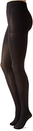 Hanes Script Blackout Tights with X-Temp Technology, Control Top, Sheer Toe, Black2