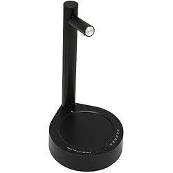 Dispensador De Agua 5 Galones Dispensador de Agua de Mesa, Dispensador de Botellas de Agua de Escritorio de 5 Galones de bajo Ruido Fácil de Limpiar Portátil para Viajes (Black)