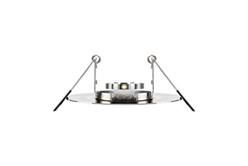 Integral Evofire Fire Rated GU10 Downlight Chrome with Insulation Cover 70-100mm Hole Size - Image 4