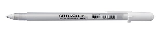 GEL GELLY ROLL PEN - SLIM 0 5MM - WHITE - PROFESSIONAL USE — view 2