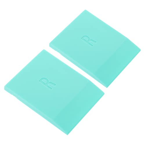 OFFIGAM 2pcs Screen Printing Squeegee Rubber Tool for Fabric Ink Small Size for DIY Crafts and Art Projects