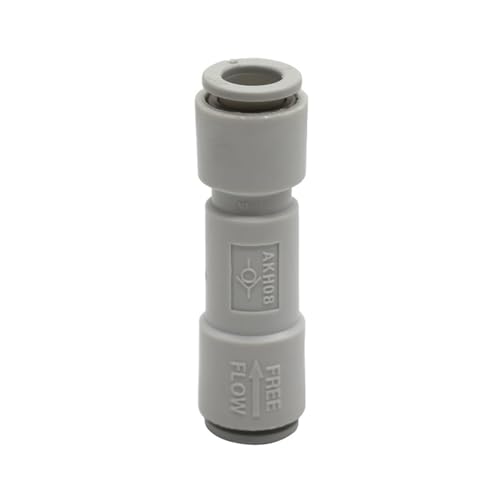 Raccord AKH10-00 clapet anti-retour pneumatique 10mm et vanne de ventilation