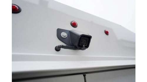 ClearVU Camera Solutions C-101 Universal Commercial Backup Camera Cleaner | Includes DIY Kits | No Wiring Needed | Rinse Off Using Existing Factory Wiper Controls | Cleans Off Debris