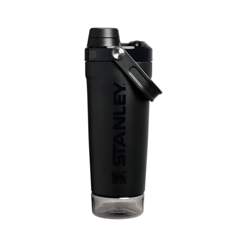 Garrafa Shaker Stanley Activate 20 oz | Copo Shaker de Aço Inoxidável com Isolamento à Prova de Vaza