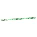 Jutagoss Twisted Line Acrylic Rod Solid Plastic Bar for DIY Crafts 10mm Diameter 250mm Length Green 1Pcs