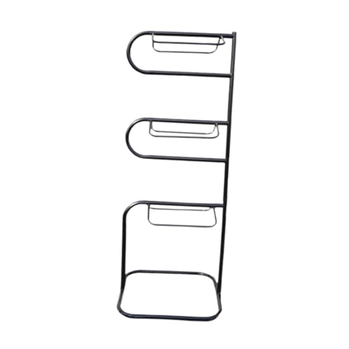 Menolana 3 Tier Saddle Rack Rotatable Saddle Stand Metal Heavy Duty Accessories Saddle Organizer Saddle Holder for Barn Farm Tack Room