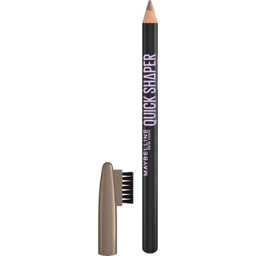 Maybelline Quick Shaper Brow Pencil, Natural Finish, Soft Brown 03