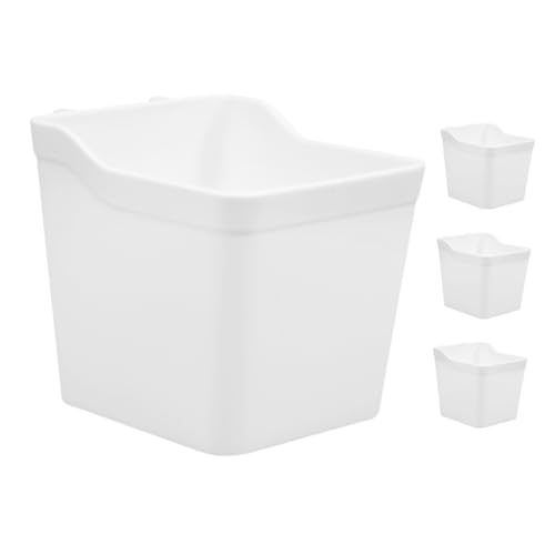 Ciieeo Workbench Office Garage Pegboard Cups 4pcs Storage Bins for Home Organization