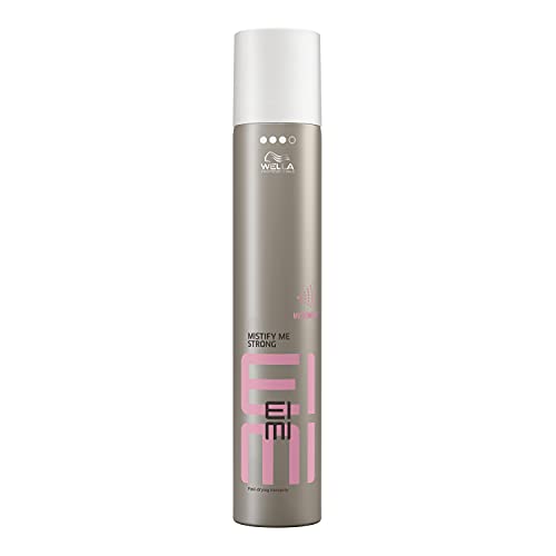Wella Professionals EIMI Mistify Me Strong, Lacca Spray Tenuta Forte, Modellante fino a 24 ore, Protegge da Umidità, Calore, Raggi UV, Per Tutti i Tipi di Capelli, 500 ml