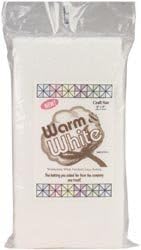 Warm Company Warm & White Cotton Batting-Craft Size 34X45 FOB: MI3