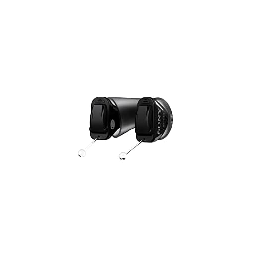 Sony CRE-C10 Self-Fitting OTC Hearing Aid for Mild to Moderate Hearing Loss, Black