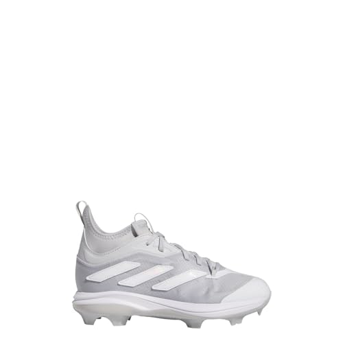 adidas Kids Boys Adizero Afterburner Nwv Thermoplastic Polyurethane Baseball Baseball Sneakers Shoes - Grey