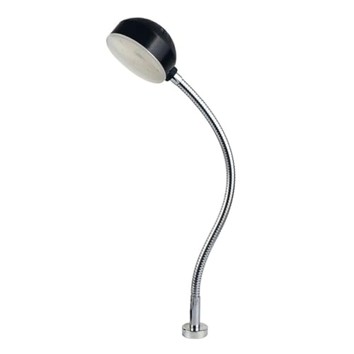 Luz de trabajo de cuello de cisne flexible, focos de iluminación industrial con base magnética fuerte, luz de taladro de ángulo ajustable de 360°, luz de trabajo LED para hogar, oficina, garaje...