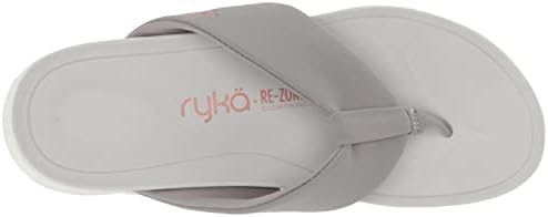 Ryka Women's Timid Thong Sandal Grey 11 W | Image 4