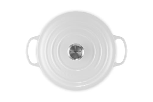 Image of Le Creuset Enameled Cast Iron Signature Cookware Set, 9 pc., White