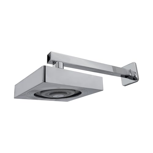 Chuveiro Ducha Inteligente Gás E Solar Quadrado Cromado