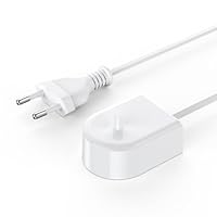 Ladegerät Kompatibel mit Philips Sonicare, HX6100 Elektrische Zahnbürsten Ladestation für Philips HX6000 HX3000 HX8000 HX9000 HX6150 HX6750 Serie Ersatz Zahnbürste Ladekabel