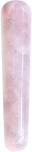 Getmecraft Handmade Natural Rose Quartz Gua Sha Scraping Massage Tool, Massage Wand for Acupuncture Therapy Stick Point Treatment