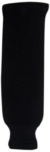 DoGree Hockey Solid Color Knit Hockey Socks, Navy, Adult/32-Inch